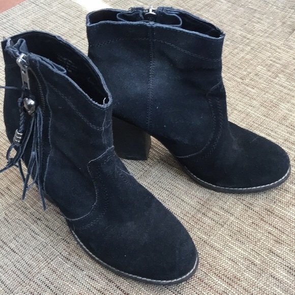 Kelsie Dagger leather boots size 7 1/2 - Picture 1 of 4